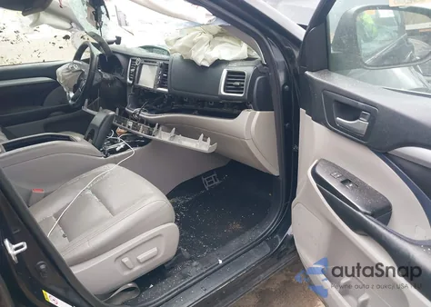 2017 Toyota Highlander Xle из США, поврежденный, VIN 5TDJZRFH3HS442906